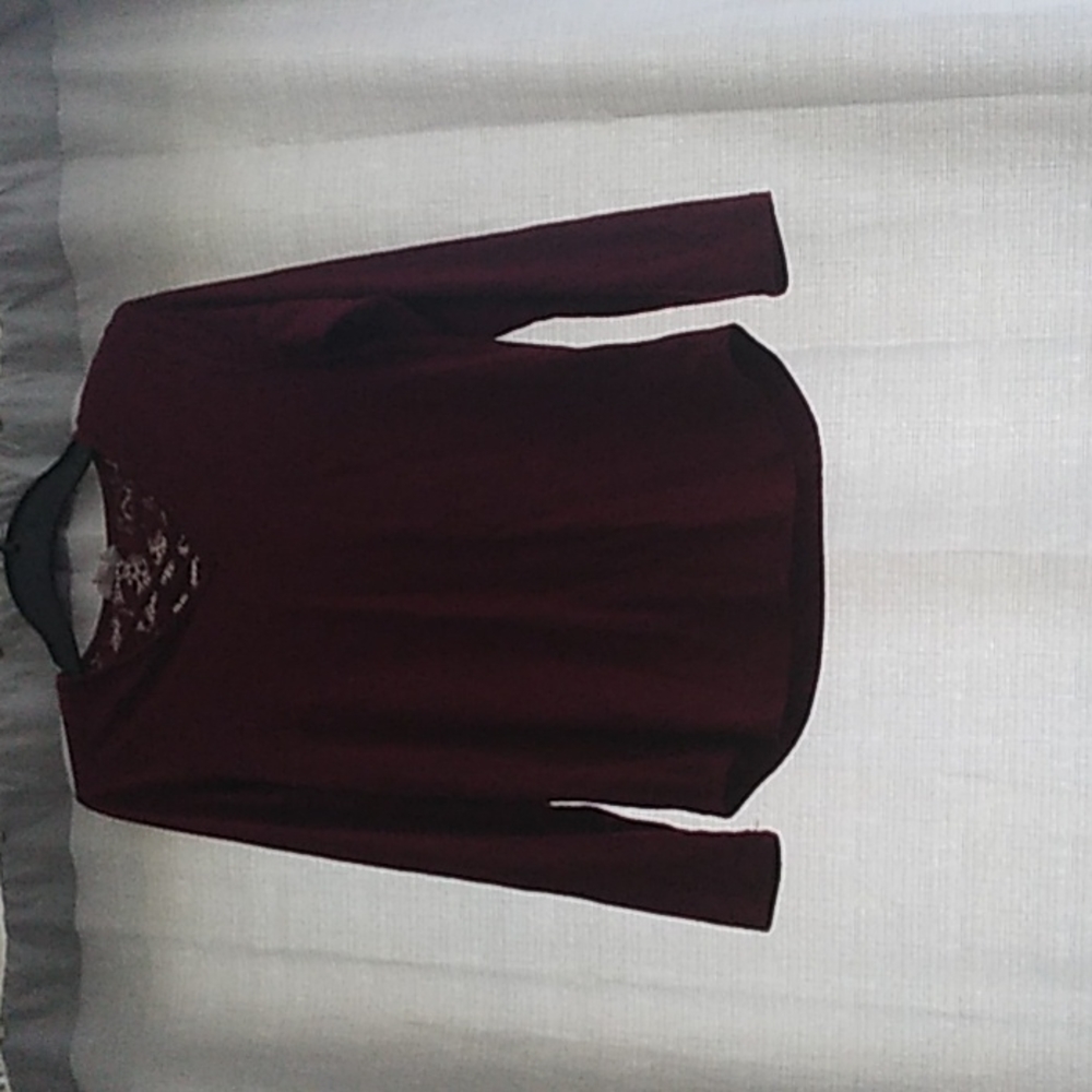 No Comment, girls  size L/14, burgundy